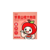 Jiyantang Apple Hawthorn Liuwu Paste 150g (10g*15 sticks)