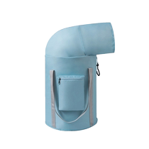 (Alibaba Health self-operated) Yifumei foot bag with side pockets knee-length blue 1 bag