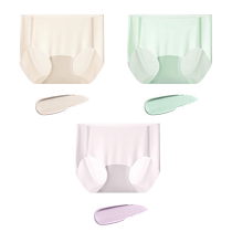 Catman Disposable Underwear Womens Striped Ice Silk 3-pack (L)