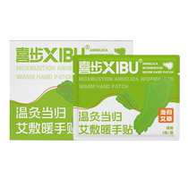 Steam hot compress Angelica sinensis hand warmer joint protection pain relief self-heating warm-keeping artifact dedicated to student offices