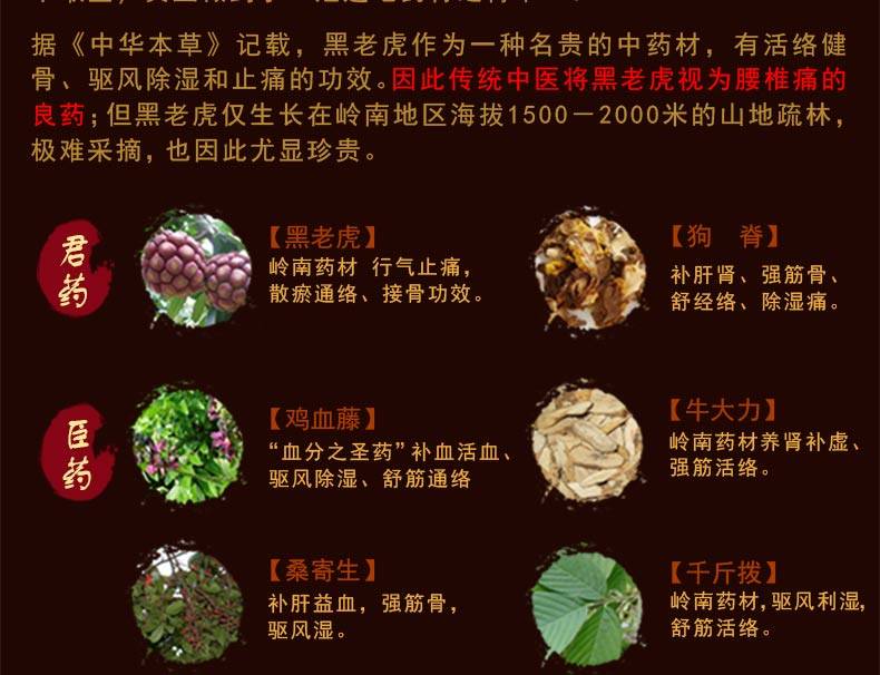 陈李济 舒筋健腰丸 45g*10瓶 6786