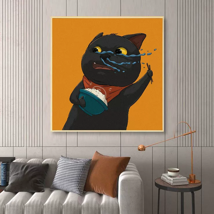 Cartoon cute sofa for bed, for beloved, cat