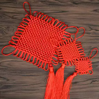 Small Chinese knot handicraft weaving Spring Festival New Year festive decoration supplies pendant hanging ornaments
