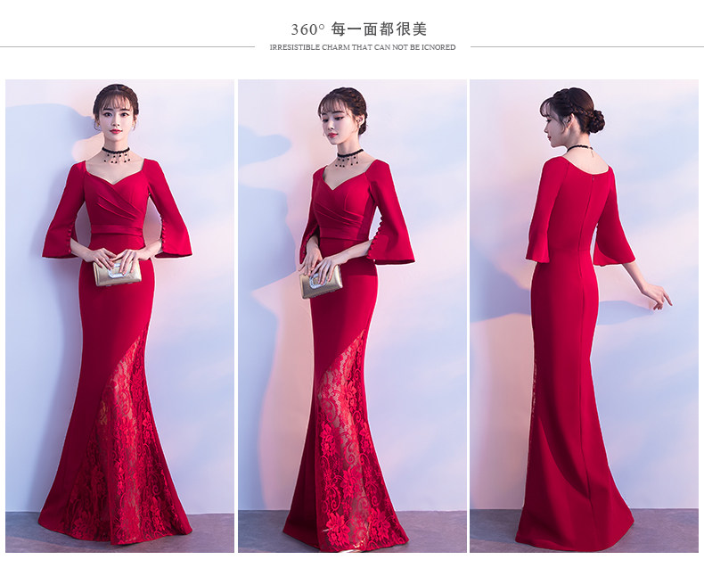 Robe du soir conventionnel - Ref 3210679 Image 10