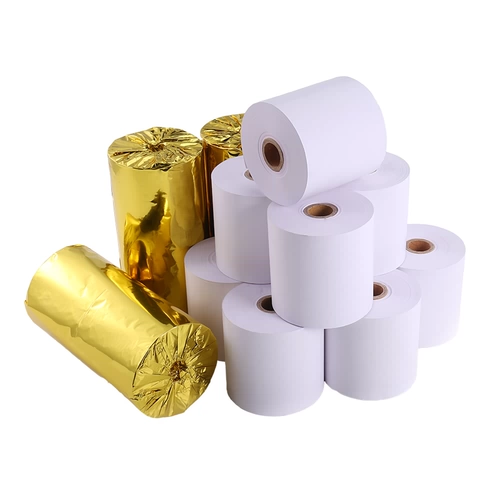 粤双叶 Вся коробка 32 объема Три антитермальной чувствительности серебряной дебиторской задолженности 80x80 мм водонепроницаемое масла -Проницаемое вино -Накрытая кухня Специальная заказа небольшая бумага для печати билетов