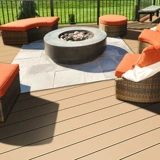 Пластиковый деревянный пол на открытом воздухе анти -коррозион дерево открыто деревянная пластиковая тарелка терраса