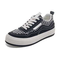 Xiaoxiangfeng thick-soled canvas shoes for women 2023 new big-toe shoes spring student shoes for women ins fashion versatile niche