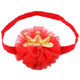 Baby girl headdress hundred days baby hair band Korean version of the red hooded flower 0 children 1 year old 2 hair accessories princess crown