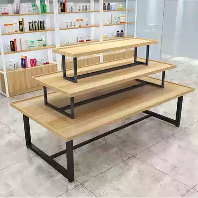 Zhongdao display table supermarket fruit shelf maternal and child shelf display rack cosmetics shoe store promotional table stationery display cabinet