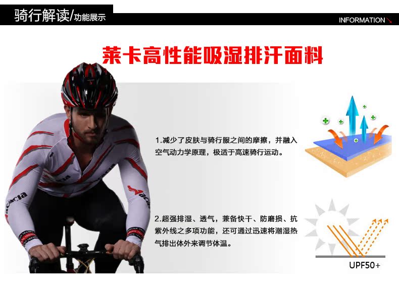 Tenue de cyclisme homme ACACIA - Ref 2218279 Image 16