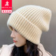 Scarecrow Hat Women's Autumn and Winter Korean Version Japanese Versatile Wool Hat Trendy Ear Protection Warm Knitted Confinement Hat Cold Hat