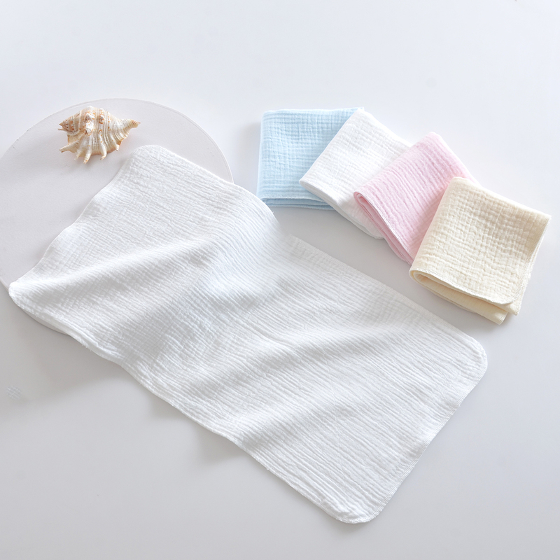 Face Towel Pure Cotton 100% Cotton White Type a Baby 2025 New Model Children's Special Small Square Face Towel