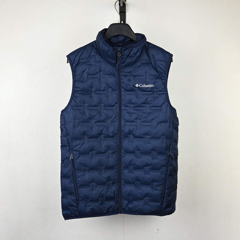 Colombian down Vest for Men 26 Autumn and Winter Outdoor Thermal Reflective Water-Repellent Warm Breathable Vest We4253