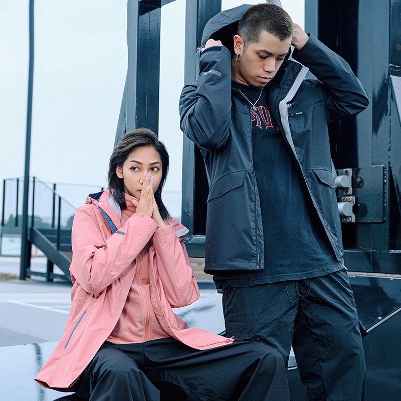 Pathfinder submachine clothes men and women in autumn and winter outdoor windproof and warm cover suede submachine TAWI91901 92902