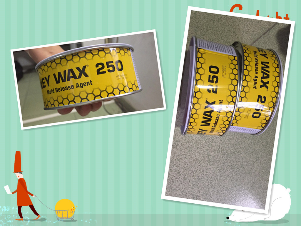 Original American SPC250 composite glass fiber artificial stone high gloss wax release wax mold wax