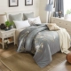 100% chải bông chăn mảnh duy nhất của mùa đông dày 200x230 single double ký túc xá bông chăn - Quilt Covers 	chăn phao 5 món