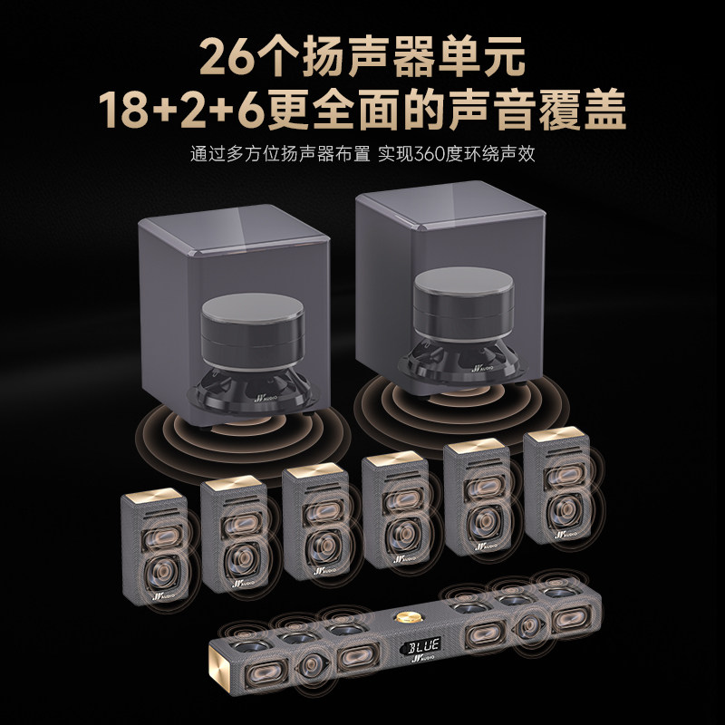 Wanyin A10Pro Home Karaoke System with Integrated Microphone and Speaker for Singing and Karaoke