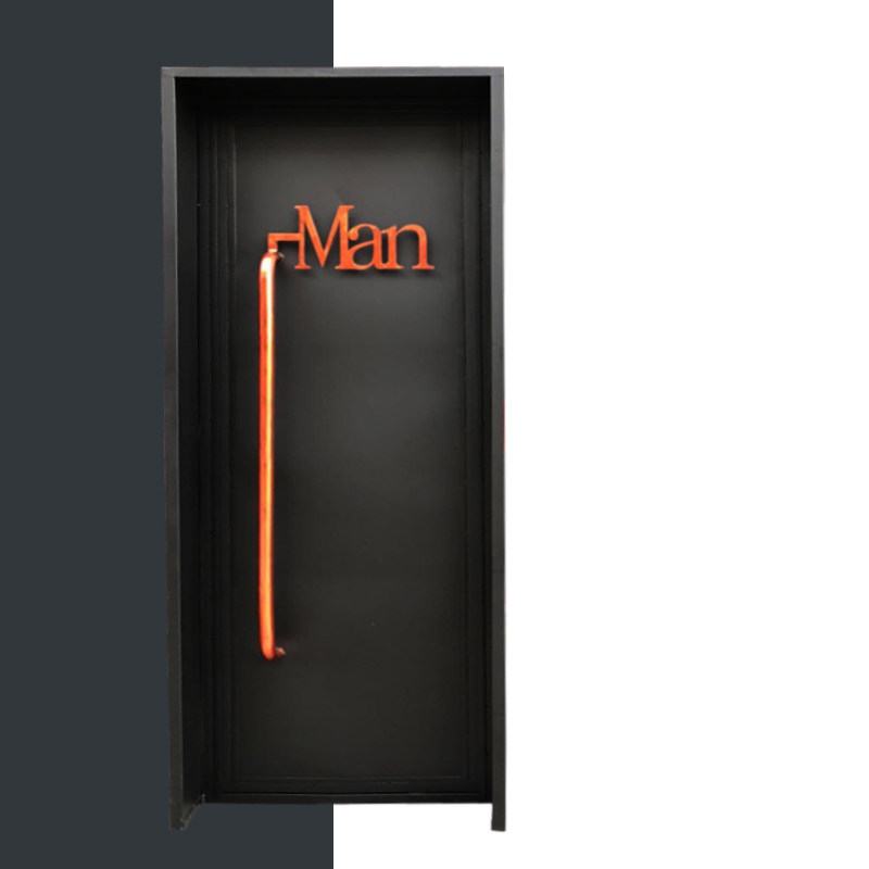 Creative Industrial Wind Container Door Makeup Room Door Washroom Door Dining Room Retro Bar Bag Compartment Soundproof Door Customize