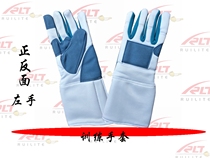 Fencing equipment training gloves