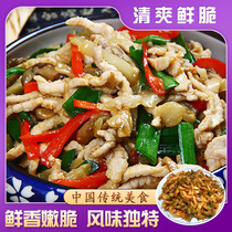 Fuling mustard tuber meal Pickles shredded mustard head spicy pickles kimchi boiled fish fried shredded pork breakfast side stuffing