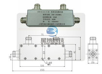 The directional coupler DTO-800 3500-40