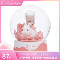 (Gift bonus) Zaner Jarll White Night Fairy Tale Crystal Ball Music Box Christmas gift for my daughter’s best friend
