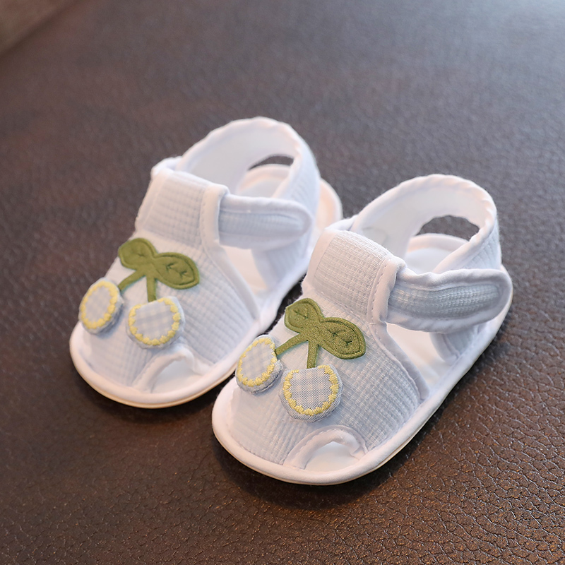Baby Shoes, Summer Thin Sandals, Baby Girl's Shoes from 0 to 6 to 12 Months, Pre-Walking Shoes, Soft-Soled Newborn Shoes