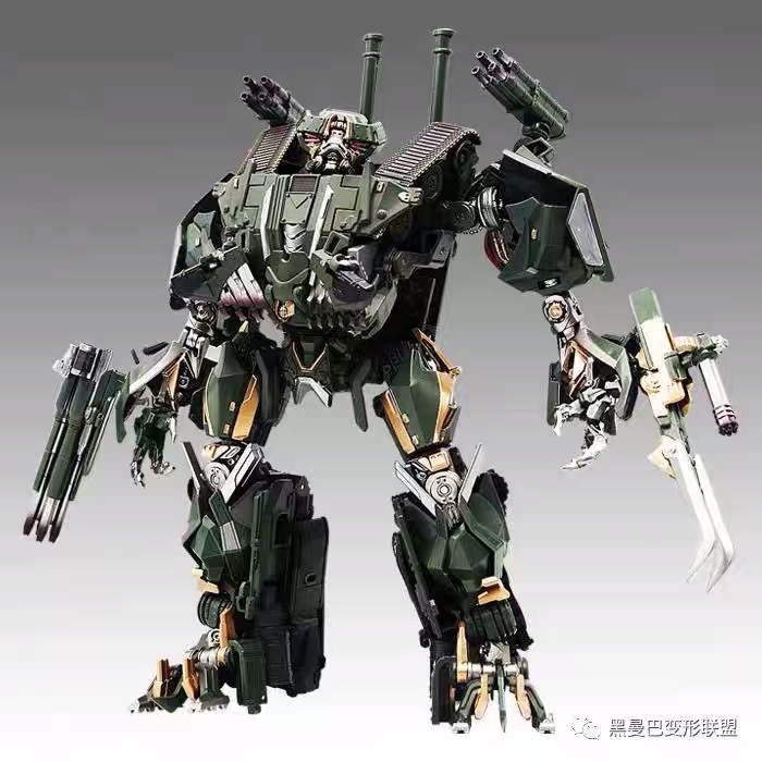 Đen Mamba biến dạng đồ chơi King Kong LS10 ồn ào xe tăng robot hợp kim phiên bản phim mở rộng mô hình tại chỗ - Gundam / Mech Model / Robot / Transformers mô hình nhựa gundam