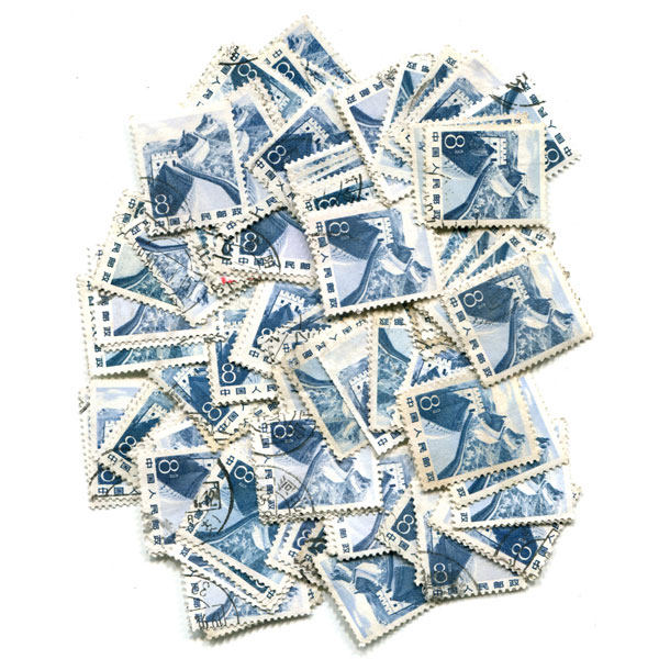 Pu 21-Scenery of the Motherland R21 (17-7) The Great Wall of Ten Thousand Miles Ordinary Stamps (engraving) 100 pieces