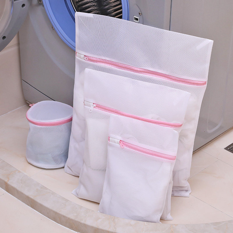 Laundry bag women wash bag fine mesh set thickened bra clothes wash underwear bag washing machine special anti-deformation