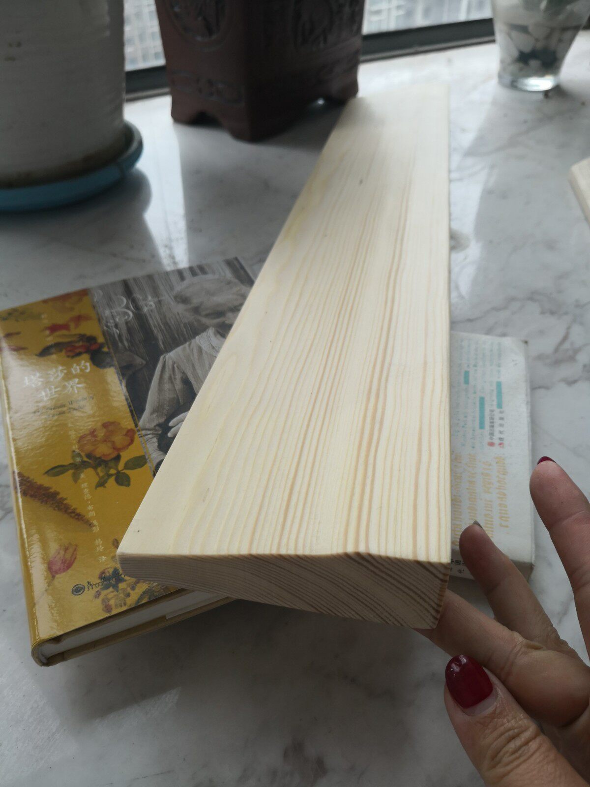 Ayangj Yoga log slant wood pad 2 0 new models