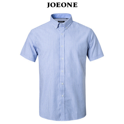 九牧王男装短袖衬衫商务男士休闲短袖衬衫春夏