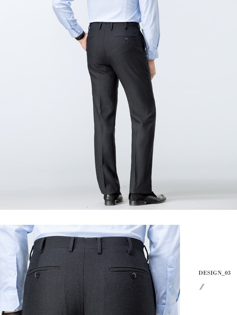Pantalon droit pour jeunesse JOEONE pour automne - Ref 1467544 Image 11