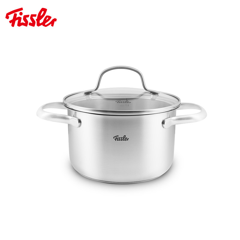 Fissler 菲仕乐 双耳304不锈钢汤锅 16cm 天猫优惠券折后￥199包邮包税（￥219-20）