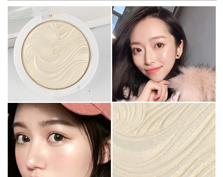 Zhang Yihan với cùng một đoạn nướng bột có độ bóng cao bột làm sáng ngọc trai stereo bóng bên mũi bóng bột V sửa chữa khuôn mặt tấm năng lực highlight dạng kem