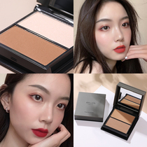 Highlight repair Integrated Plate dual-purpose flash powder nasal shadow shadow powder Li Jiaqi female profile thin face hairline
