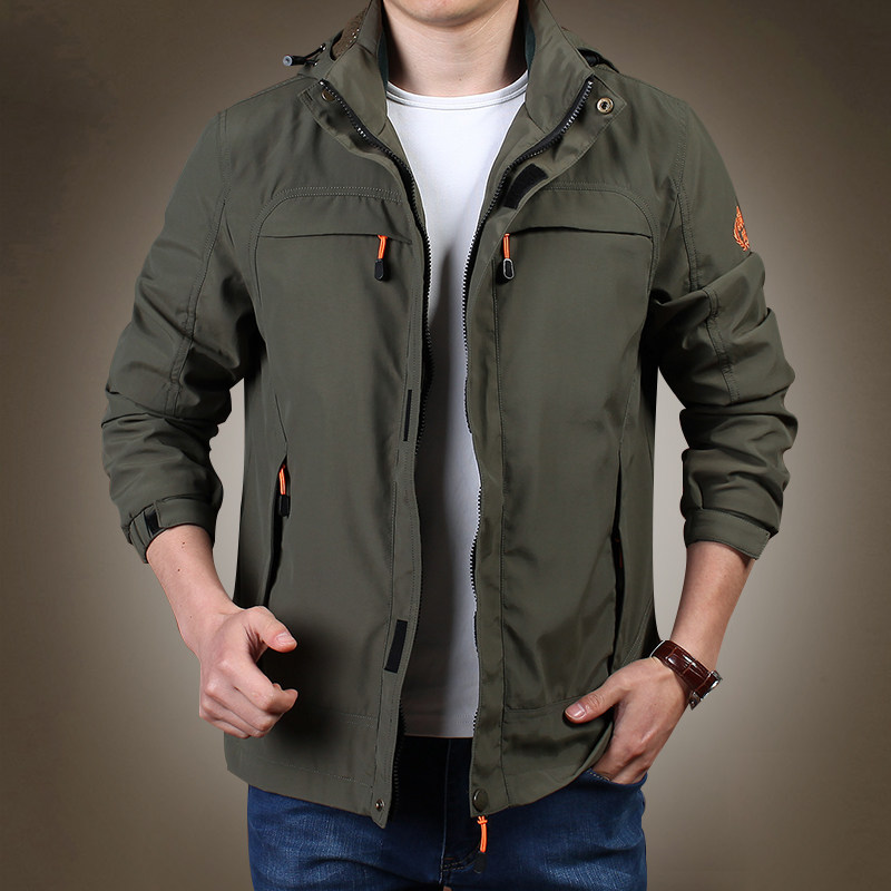 Blouson hiver pour homme en Nylon - Ref 3115305 Image 4