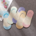 Vô hình Socks Lady Socks Four Seasons mỏng thời trang Socks Silicone Chống Trượt Thuyền Socks dễ thương Cartoon thể thao Womens Socks Tide. 