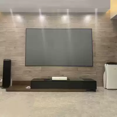 VCCG household ultra-short throw projector Laser TV special anti-light screen Picture frame wall-mounted screen 100 150 inches