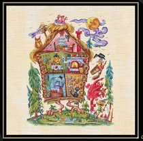 Cross-stitch drawing redraw source file - SAGA Animation World