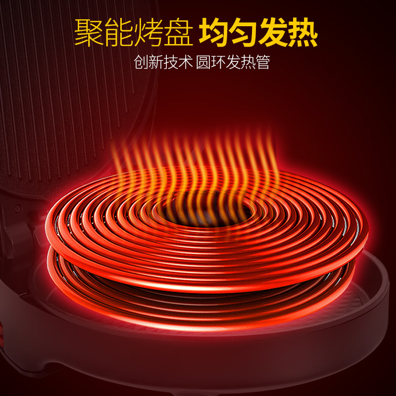 Xiqianxiaotian Electric Pancake Maker for Home Use, Double-Sided Heating Pancake Machine, Automatic Power-Off, Deepened and Enlarged Version