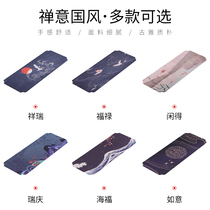 Waterproof tea mat linen tea cloth tea table cloth tea table flag Chinese Zen cotton tea table cloth tea accessories Chinese style fabric