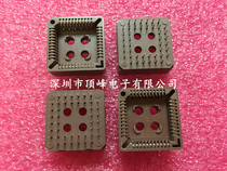 PLCC socket PLCC-20P 28P32P44P52P68P84P straight pin IC chip socket