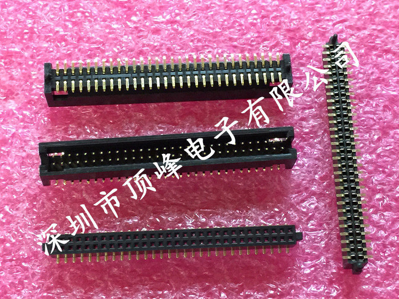 1 27 pitch board-to-board connector 2*30P 60P SMD male seat 5 8 Female seat 4 5 Combined height 6 4