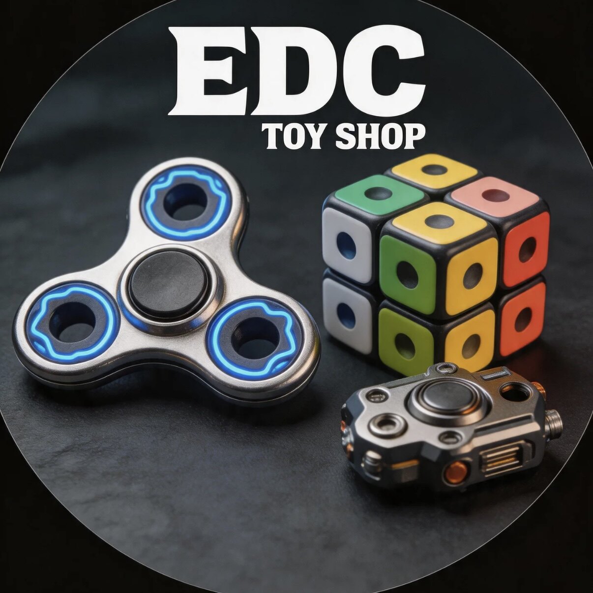 MK潮玩店EDC的LOGO