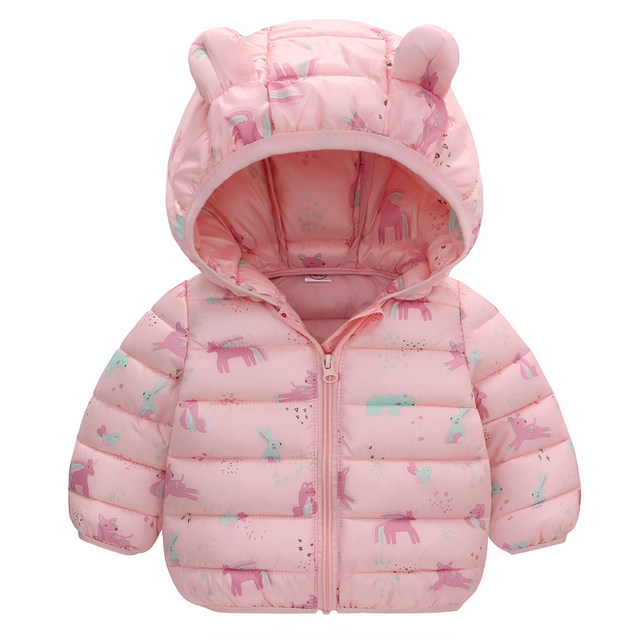 Off-season children's clothing children's down cotton clothing boys and girls winter baby baby warm new fashion autumn and winter clothing