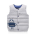 Mới 2018 trẻ em xuống áo vest cotton bé trai và bé gái mùa thu và mùa đông áo vest cotton ấm áp trong bộ vest hoang dã của trẻ em áo gile thu đông cho bé gái Áo ghi lê