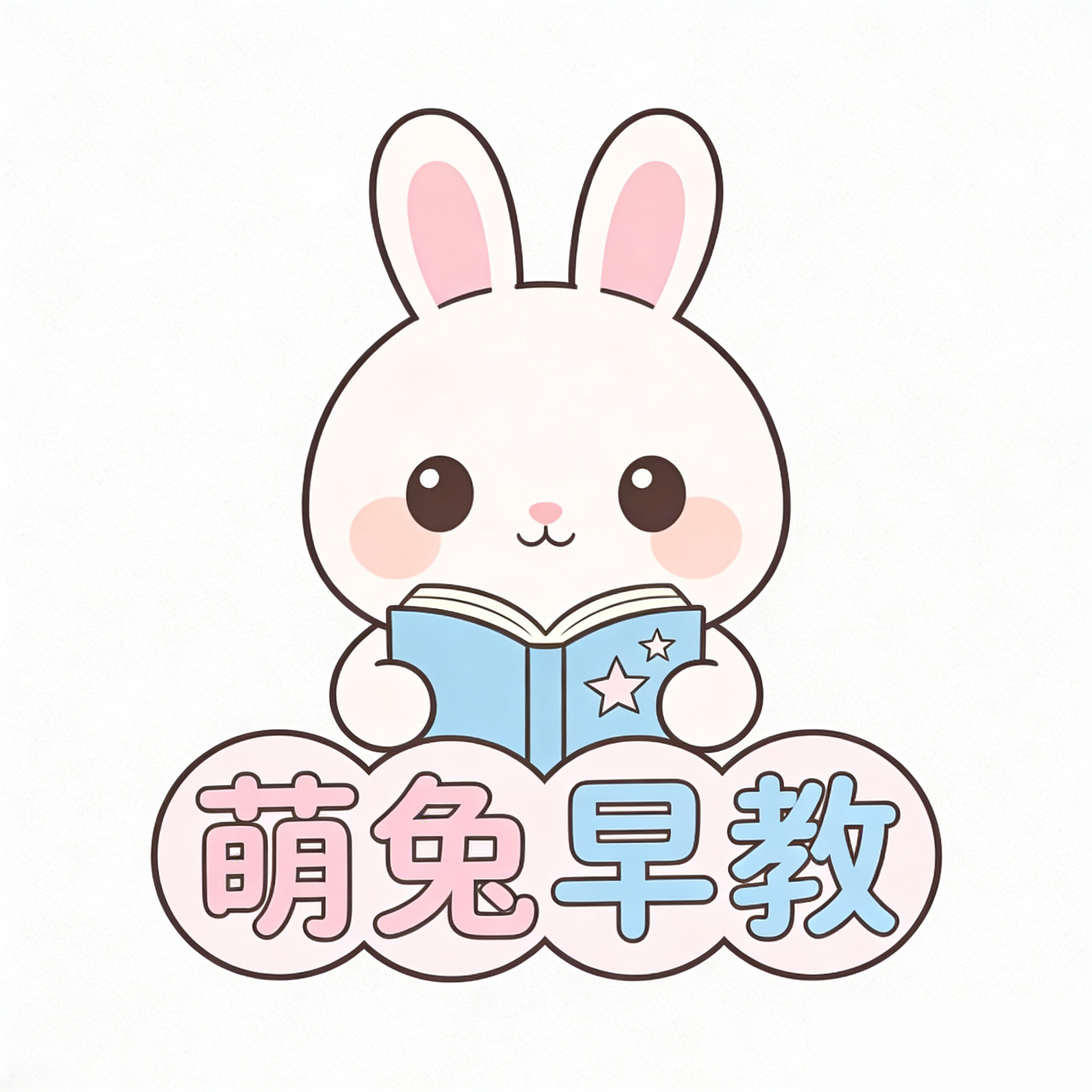 萌兔早教的LOGO
