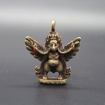 Antiques and miscellaneous collections pure copper small ornaments eagle ornaments antique crafts