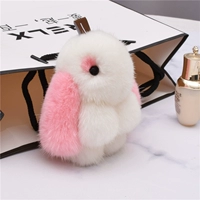 Волосы норки Baijia розового цвета, 11 см.